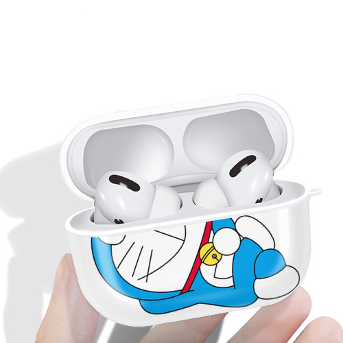 ドラえもん Doraemon 【AirPods Pro用】ハードシェル保護ケース 耐衝撃・防指紋・カラビナ付き商品仕様