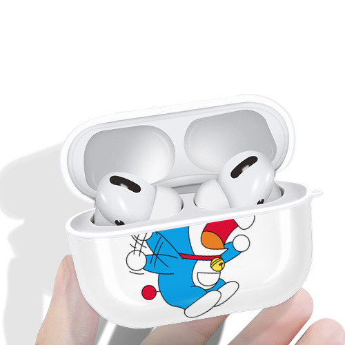 ドラえもん Doraemon 【AirPods Pro用】ハードシェル保護ケース 耐衝撃・防指紋・カラビナ付き商品仕様