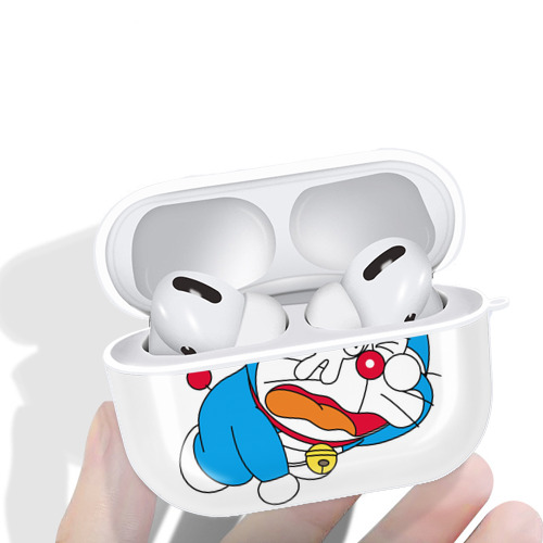 ドラえもん Doraemon 【AirPods Pro用】ハードシェル保護ケース 耐衝撃・防指紋・カラビナ付き商品仕様