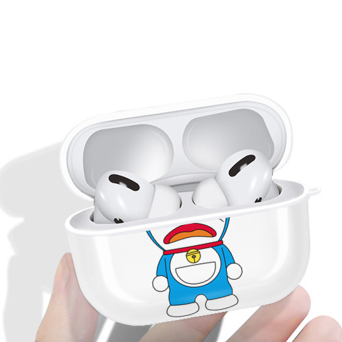 ドラえもん Doraemon 【AirPods Pro用】ハードシェル保護ケース 耐衝撃・防指紋・カラビナ付き商品仕様