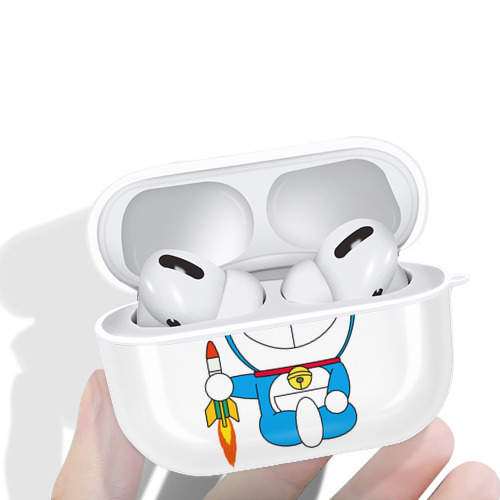 ドラえもん Doraemon 【AirPods Pro用】ハードシェル保護ケース 耐衝撃・防指紋・カラビナ付き商品仕様