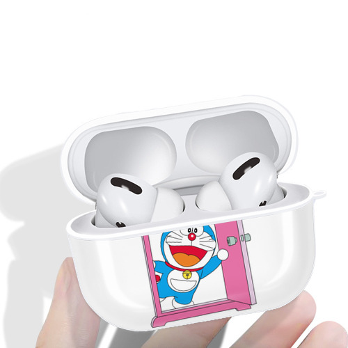ドラえもん Doraemon 【AirPods Pro用】ハードシェル保護ケース 耐衝撃・防指紋・カラビナ付き商品仕様
