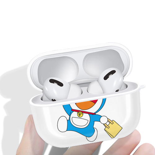 ドラえもん Doraemon 【AirPods Pro用】ハードシェル保護ケース 耐衝撃・防指紋・カラビナ付き商品仕様