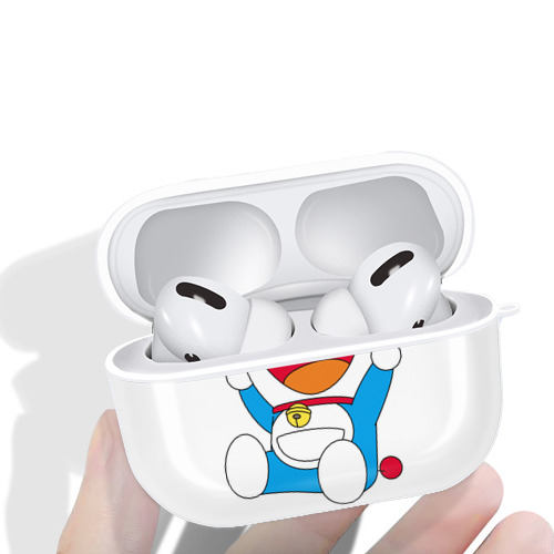ドラえもん Doraemon 【AirPods Pro用】ハードシェル保護ケース 耐衝撃・防指紋・カラビナ付き商品仕様