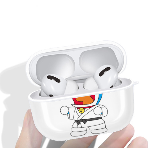 ドラえもん Doraemon 【AirPods Pro用】ハードシェル保護ケース 耐衝撃・防指紋・カラビナ付き商品仕様