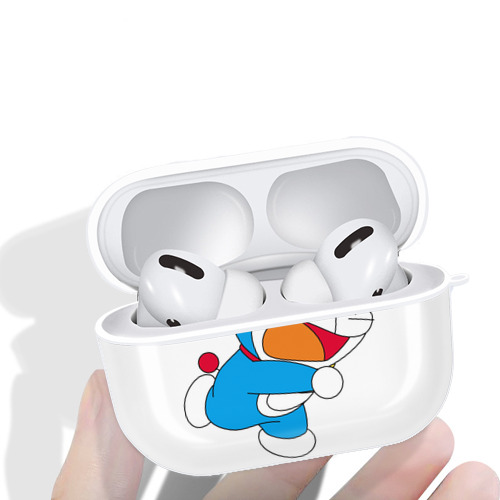 ドラえもん Doraemon 【AirPods Pro用】ハードシェル保護ケース 耐衝撃・防指紋・カラビナ付き商品仕様