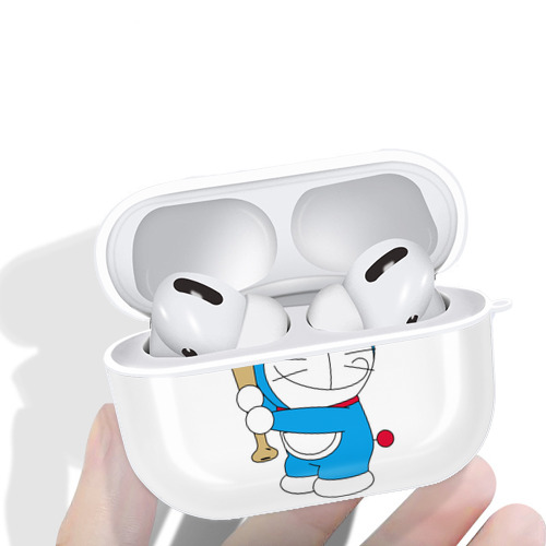 ドラえもん Doraemon 【AirPods Pro用】ハードシェル保護ケース 耐衝撃・防指紋・カラビナ付き商品仕様