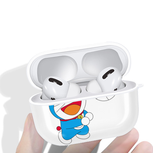 ドラえもん Doraemon 【AirPods Pro用】ハードシェル保護ケース 耐衝撃・防指紋・カラビナ付き商品仕様