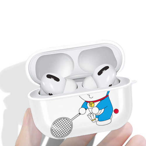 ドラえもん Doraemon 【AirPods Pro用】ハードシェル保護ケース 耐衝撃・防指紋・カラビナ付き商品仕様