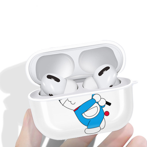 ドラえもん Doraemon 【AirPods Pro用】ハードシェル保護ケース 耐衝撃・防指紋・カラビナ付き商品仕様