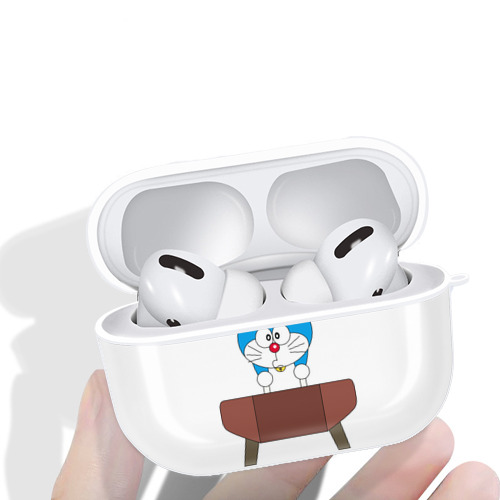 ドラえもん Doraemon 【AirPods Pro用】ハードシェル保護ケース 耐衝撃・防指紋・カラビナ付き商品仕様