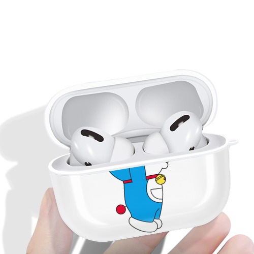 ドラえもん Doraemon 【AirPods Pro用】ハードシェル保護ケース 耐衝撃・防指紋・カラビナ付き商品仕様
