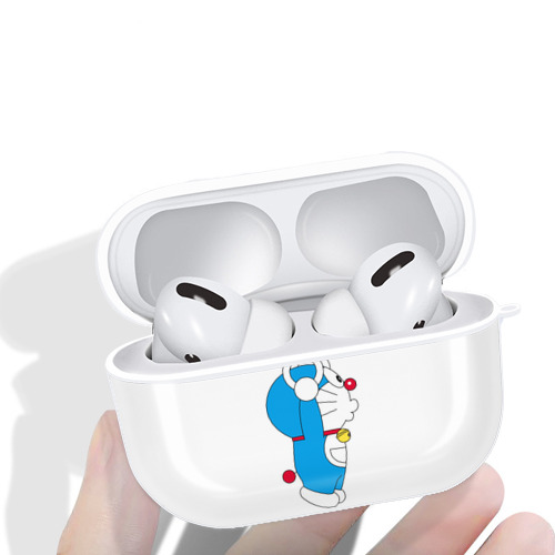 ドラえもん Doraemon 【AirPods Pro用】ハードシェル保護ケース 耐衝撃・防指紋・カラビナ付き商品仕様