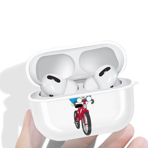 ドラえもん Doraemon 【AirPods Pro用】ハードシェル保護ケース 耐衝撃・防指紋・カラビナ付き商品仕様