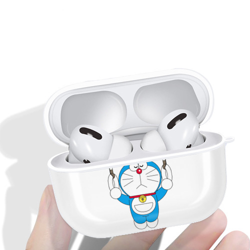 ドラえもん Doraemon 【AirPods Pro用】ハードシェル保護ケース 耐衝撃・防指紋・カラビナ付き商品仕様