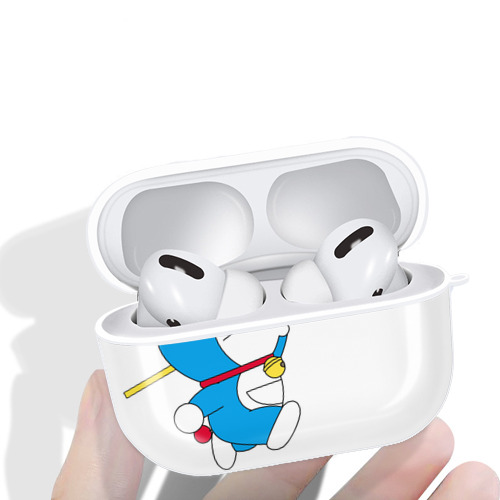 ドラえもん Doraemon 【AirPods Pro用】ハードシェル保護ケース 耐衝撃・防指紋・カラビナ付き商品仕様