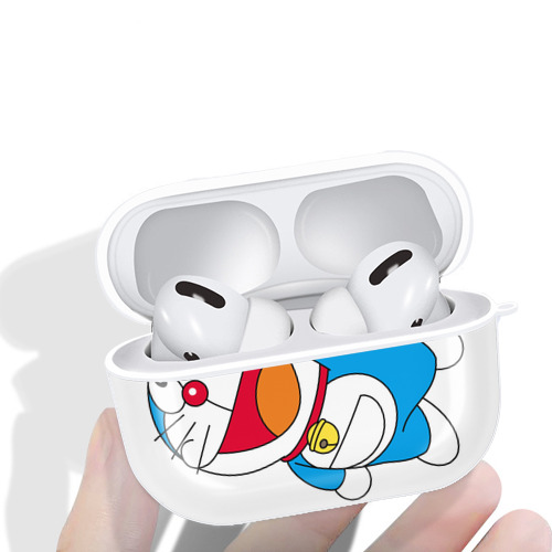 ドラえもん Doraemon 【AirPods Pro用】ハードシェル保護ケース 耐衝撃・防指紋・カラビナ付き商品仕様