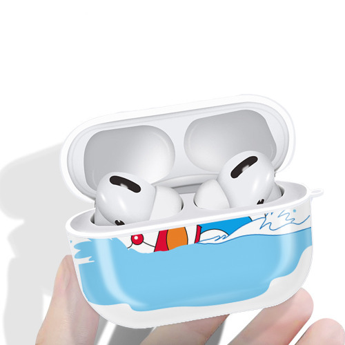 ドラえもん Doraemon 【AirPods Pro用】ハードシェル保護ケース 耐衝撃・防指紋・カラビナ付き商品仕様