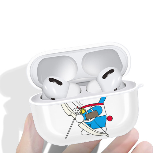 ドラえもん Doraemon 【AirPods Pro用】ハードシェル保護ケース 耐衝撃・防指紋・カラビナ付き商品仕様