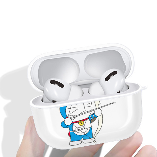 ドラえもん Doraemon 【AirPods Pro用】ハードシェル保護ケース 耐衝撃・防指紋・カラビナ付き商品仕様