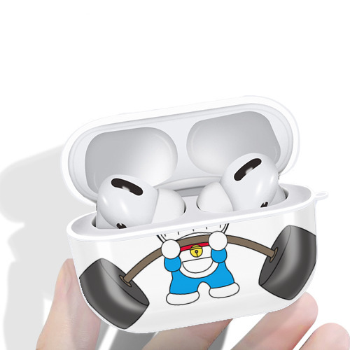 ドラえもん Doraemon 【AirPods Pro用】ハードシェル保護ケース 耐衝撃・防指紋・カラビナ付き商品仕様