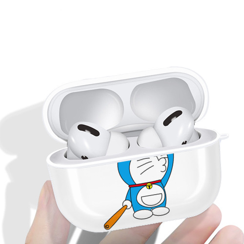 ドラえもん Doraemon 【AirPods Pro用】ハードシェル保護ケース 耐衝撃・防指紋・カラビナ付き商品仕様