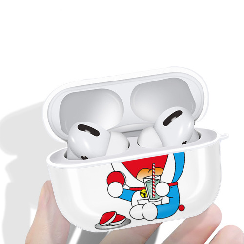 ドラえもん Doraemon 【AirPods Pro用】ハードシェル保護ケース 耐衝撃・防指紋・カラビナ付き商品仕様