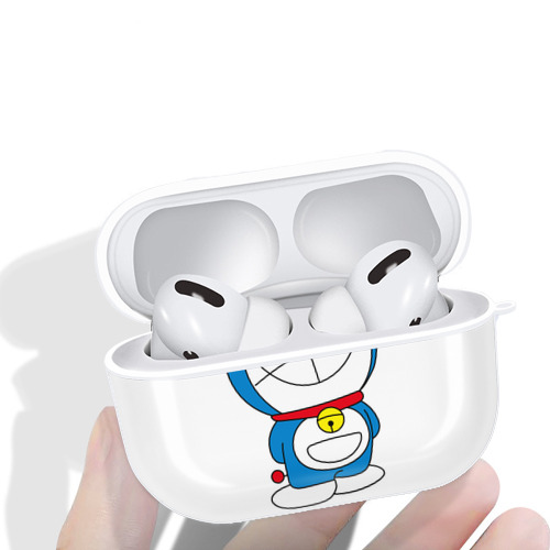 ドラえもん Doraemon 【AirPods Pro用】ハードシェル保護ケース 耐衝撃・防指紋・カラビナ付き商品仕様