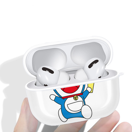 ドラえもん Doraemon 【AirPods Pro用】ハードシェル保護ケース 耐衝撃・防指紋・カラビナ付き商品仕様