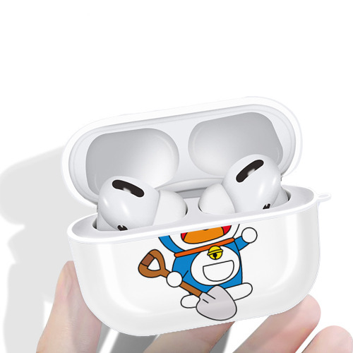 ドラえもん Doraemon 【AirPods Pro用】ハードシェル保護ケース 耐衝撃・防指紋・カラビナ付き商品仕様