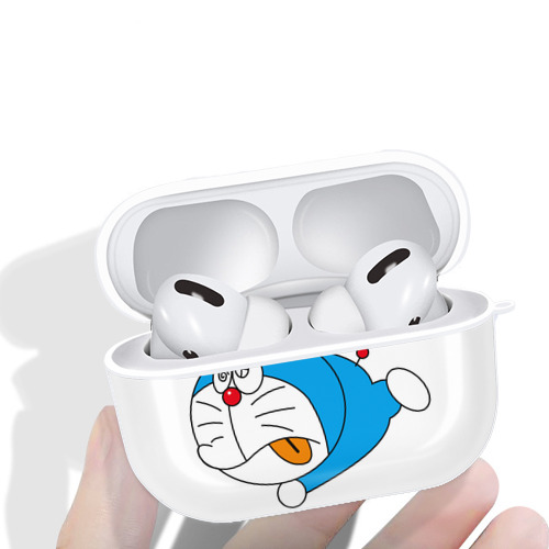 ドラえもん Doraemon 【AirPods Pro用】ハードシェル保護ケース 耐衝撃・防指紋・カラビナ付き商品仕様