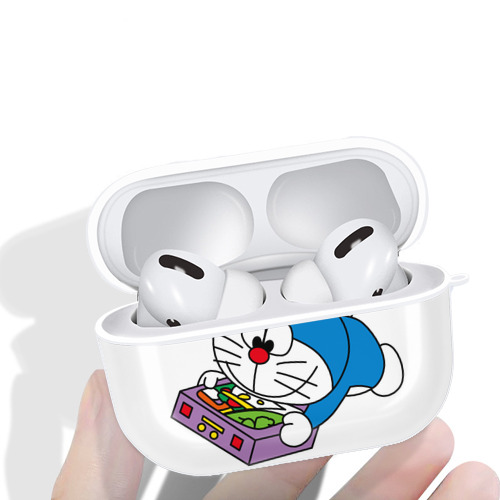 ドラえもん Doraemon 【AirPods Pro用】ハードシェル保護ケース 耐衝撃・防指紋・カラビナ付き商品仕様