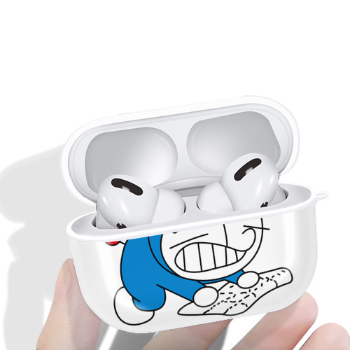 ドラえもん Doraemon 【AirPods Pro用】ハードシェル保護ケース 耐衝撃・防指紋・カラビナ付き商品仕様
