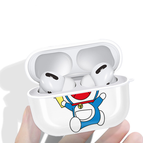 ドラえもん Doraemon 【AirPods Pro用】ハードシェル保護ケース 耐衝撃・防指紋・カラビナ付き商品仕様