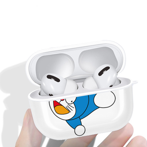 ドラえもん Doraemon 【AirPods Pro用】ハードシェル保護ケース 耐衝撃・防指紋・カラビナ付き商品仕様