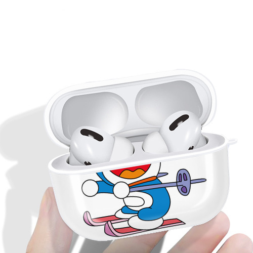 ドラえもん Doraemon 【AirPods Pro用】ハードシェル保護ケース 耐衝撃・防指紋・カラビナ付き商品仕様