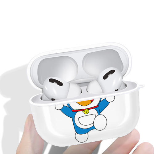 ドラえもん Doraemon 【AirPods Pro用】ハードシェル保護ケース 耐衝撃・防指紋・カラビナ付き商品仕様
