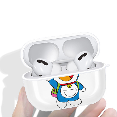 ドラえもん Doraemon 【AirPods Pro用】ハードシェル保護ケース 耐衝撃・防指紋・カラビナ付き商品仕様
