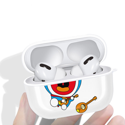 ドラえもん Doraemon 【AirPods Pro用】ハードシェル保護ケース 耐衝撃・防指紋・カラビナ付き商品仕様