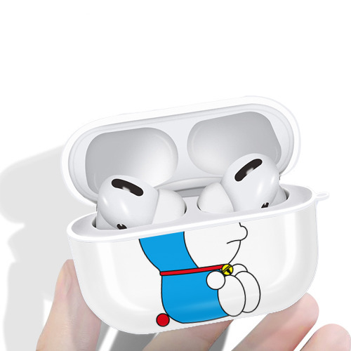 ドラえもん Doraemon 【AirPods Pro用】ハードシェル保護ケース 耐衝撃・防指紋・カラビナ付き商品仕様