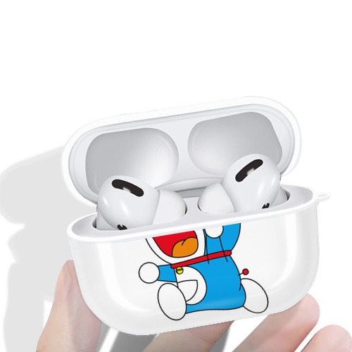 ドラえもん Doraemon 【AirPods Pro用】ハードシェル保護ケース 耐衝撃・防指紋・カラビナ付き商品仕様