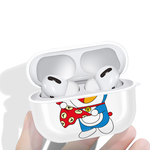 ドラえもん Doraemon 【AirPods Pro用】ハードシェル保護ケース 耐衝撃・防指紋・カラビナ付き商品仕様