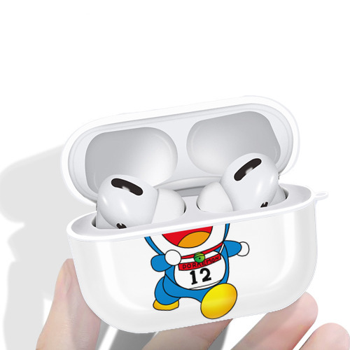 ドラえもん Doraemon 【AirPods Pro用】ハードシェル保護ケース 耐衝撃・防指紋・カラビナ付き商品仕様