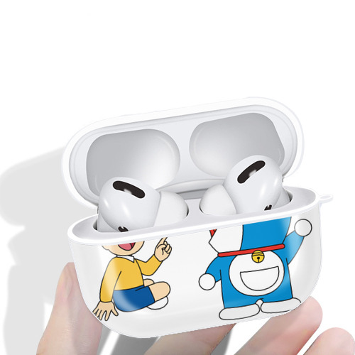 ドラえもん Doraemon 【AirPods Pro用】ハードシェル保護ケース 耐衝撃・防指紋・カラビナ付き商品仕様