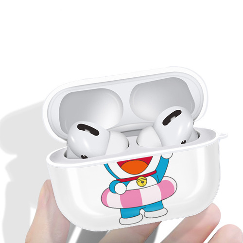 ドラえもん Doraemon 【AirPods Pro用】ハードシェル保護ケース 耐衝撃・防指紋・カラビナ付き商品仕様