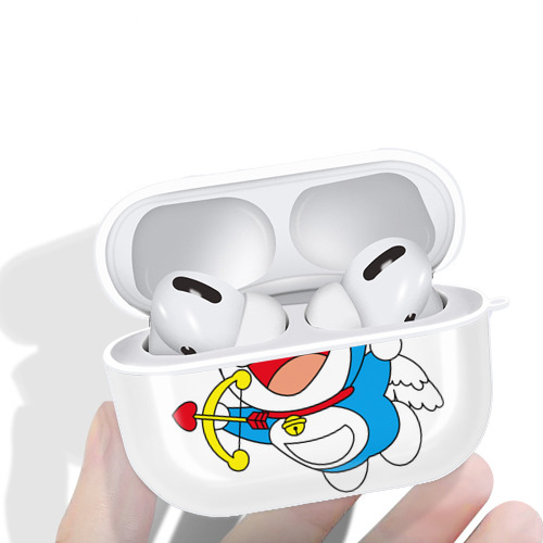 ドラえもん Doraemon 【AirPods Pro用】ハードシェル保護ケース 耐衝撃・防指紋・カラビナ付き商品仕様