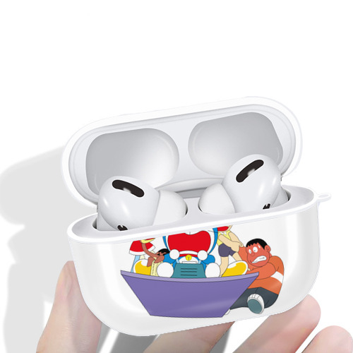 ドラえもん Doraemon 【AirPods Pro用】ハードシェル保護ケース 耐衝撃・防指紋・カラビナ付き商品仕様