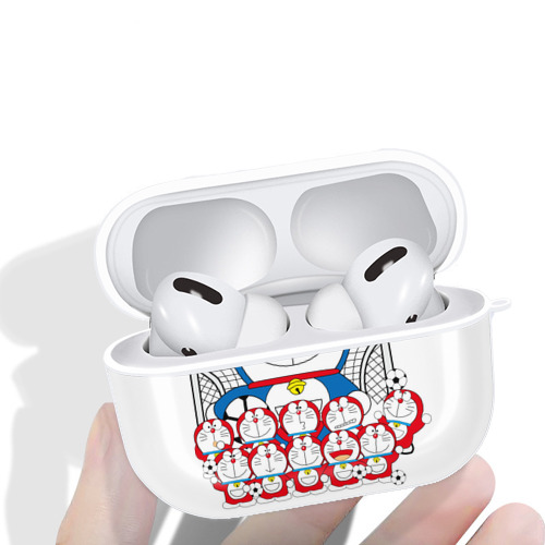 ドラえもん Doraemon 【AirPods Pro用】ハードシェル保護ケース 耐衝撃・防指紋・カラビナ付き商品仕様