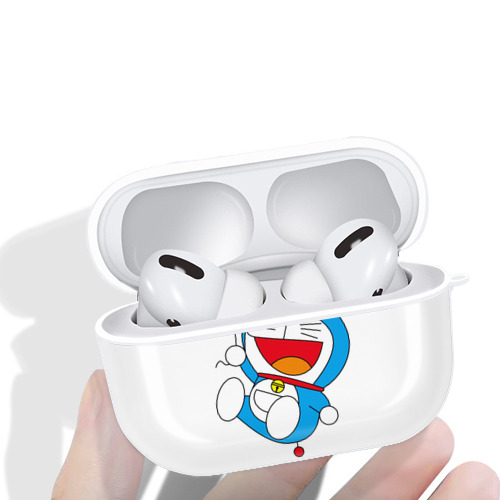 ドラえもん Doraemon 【AirPods Pro用】ハードシェル保護ケース 耐衝撃・防指紋・カラビナ付き商品仕様