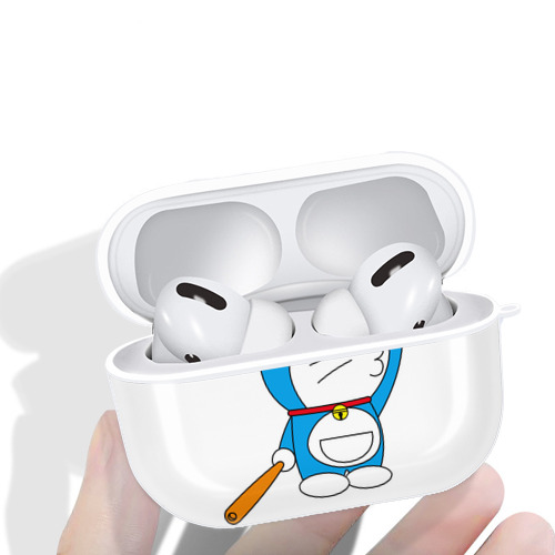 ドラえもん Doraemon 【AirPods Pro用】ハードシェル保護ケース 耐衝撃・防指紋・カラビナ付き商品仕様